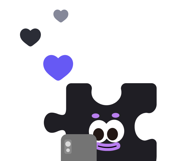 찜하는 퍼즐 아이콘